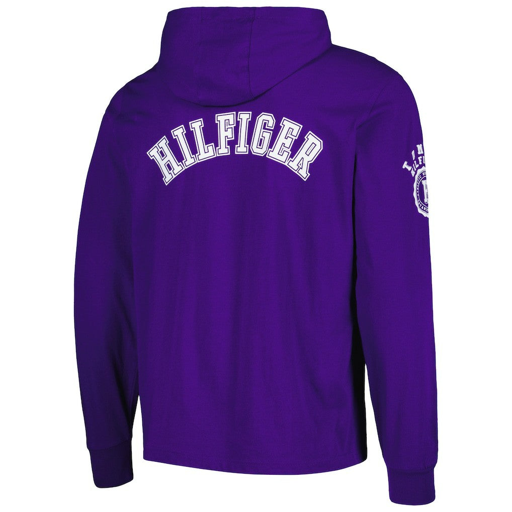 Minnesota Vikings Tommy Hilfiger Morgan Long Sleeve Hoodie T-Shirt | NFL New