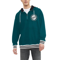 Philadelphia Eagles Tommy Hilfiger Midnight Aaron Quarter-Zip Hoodie | NFL Outlet
