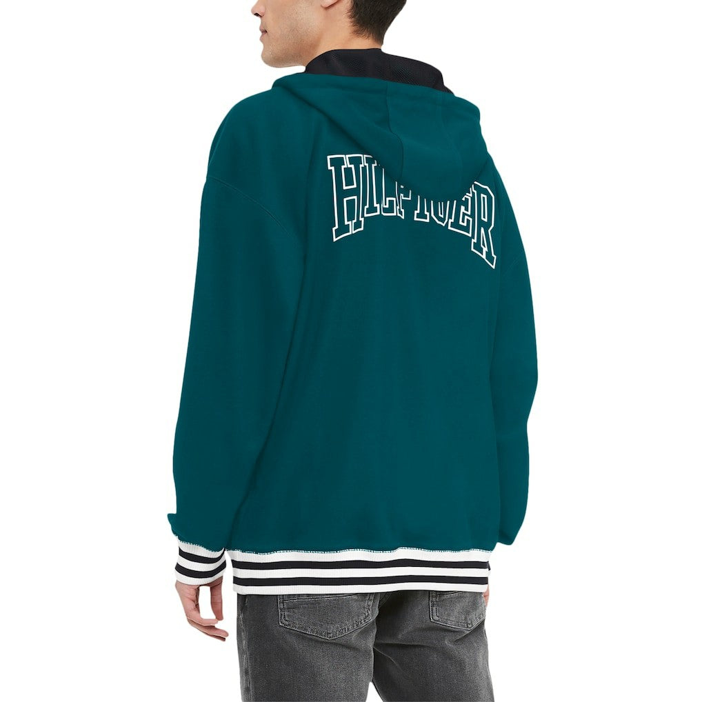 Philadelphia Eagles Tommy Hilfiger Midnight Aaron Quarter-Zip Hoodie | NFL Outlet