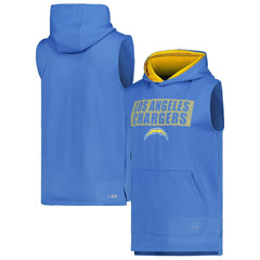 Los Angeles Chargers MSX by Michael Strahan Marathon Sleeveless Pullover Hoodie | NFL On sale