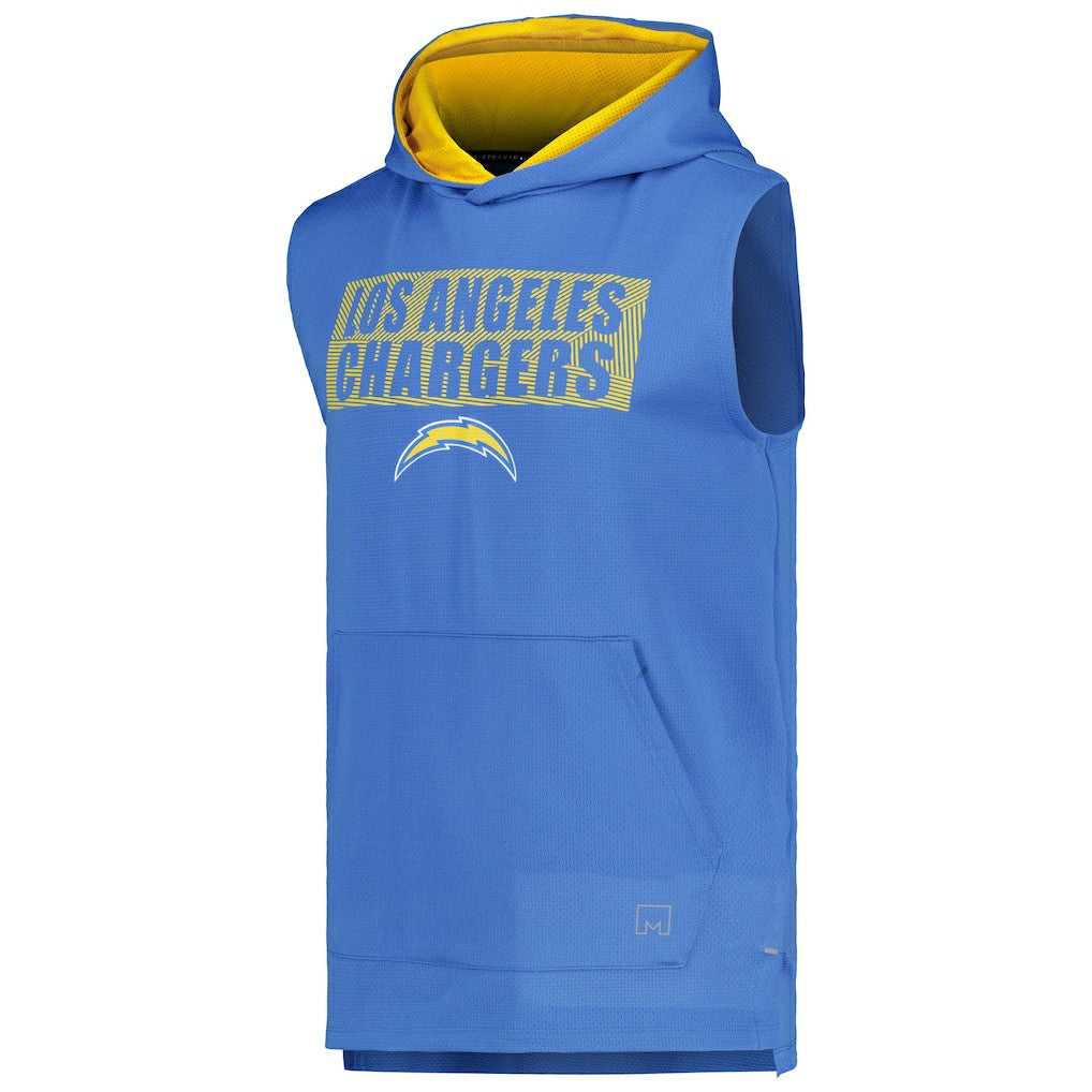 Los Angeles Chargers MSX by Michael Strahan Marathon Sleeveless Pullover Hoodie | NFL On sale