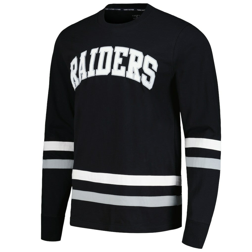 Las Vegas Raiders Tommy Hilfiger Nolan Long Sleeve T-Shirt | NFL Sale