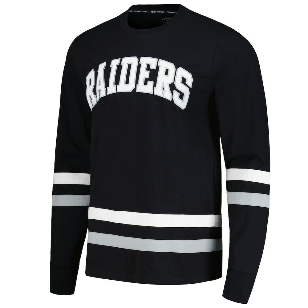 Las Vegas Raiders Tommy Hilfiger Nolan Long Sleeve T-Shirt | NFL Sale