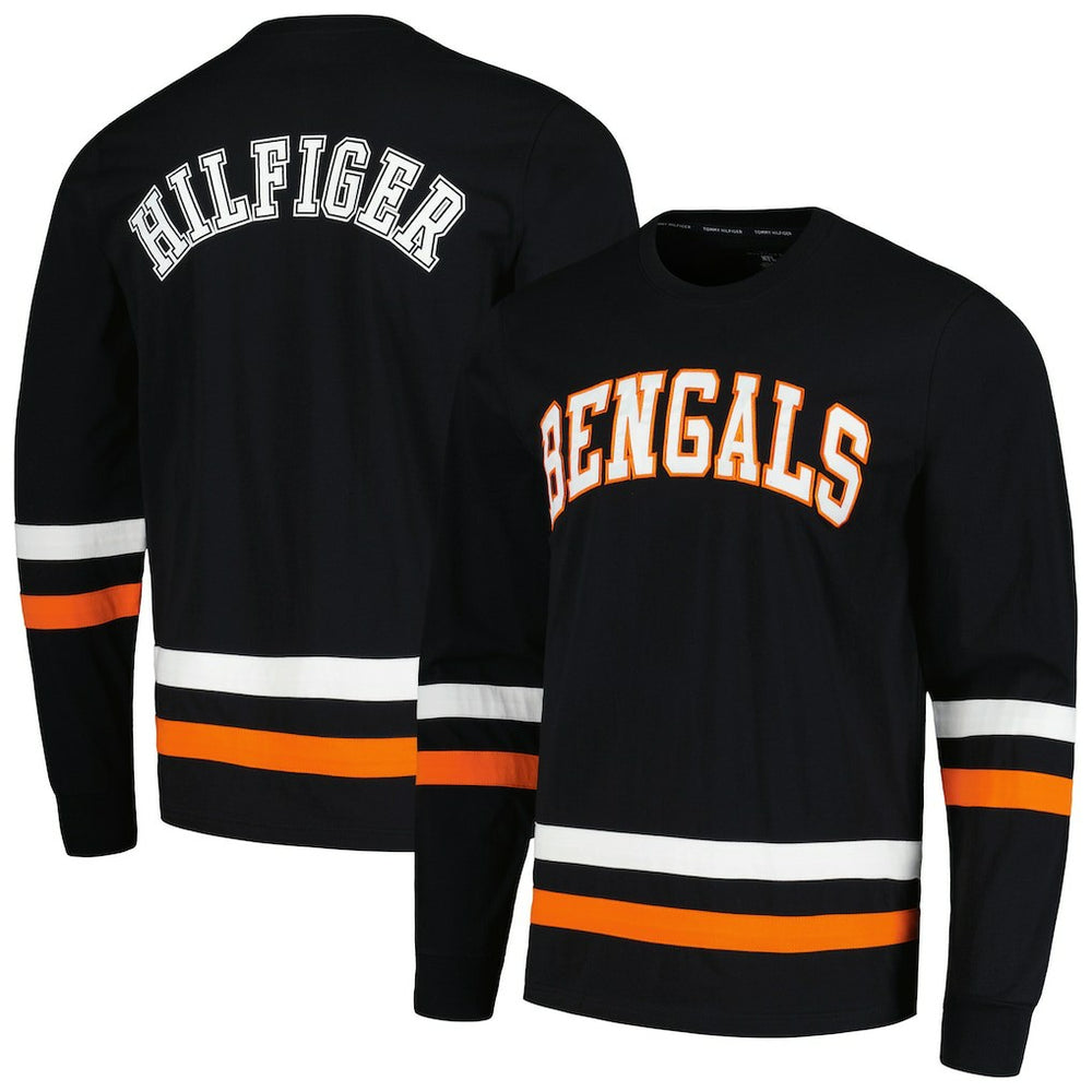 Cincinnati Bengals Tommy Hilfiger Nolan Long Sleeve T-Shirt | NFL Online
