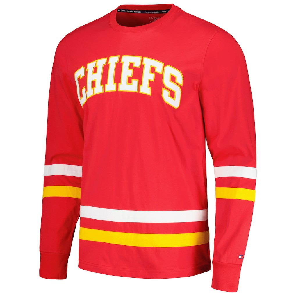 Kansas City Chiefs Tommy Hilfiger Nolan Long Sleeve T-Shirt | NFL Sale