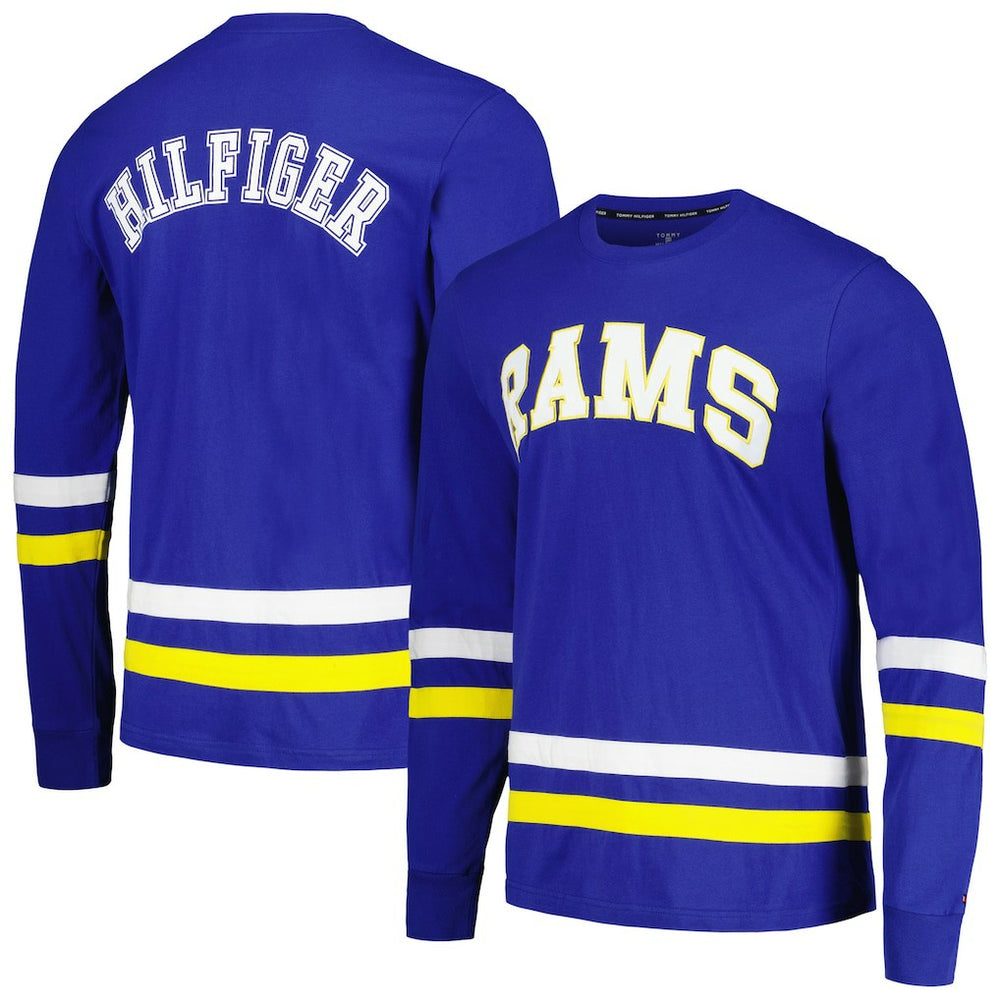 Los Angeles Rams Tommy Hilfiger Nolan Long Sleeve T-Shirt | NFL Outlet