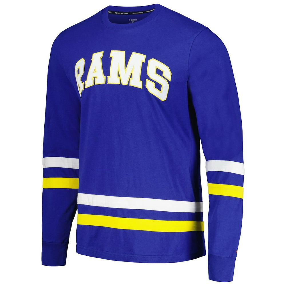 Los Angeles Rams Tommy Hilfiger Nolan Long Sleeve T-Shirt | NFL Outlet