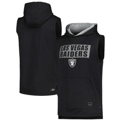 Las Vegas Raiders MSX by Michael Strahan Marathon Sleeveless Pullover Hoodie | NFL Near me