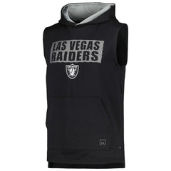 Las Vegas Raiders MSX by Michael Strahan Marathon Sleeveless Pullover Hoodie | NFL Near me