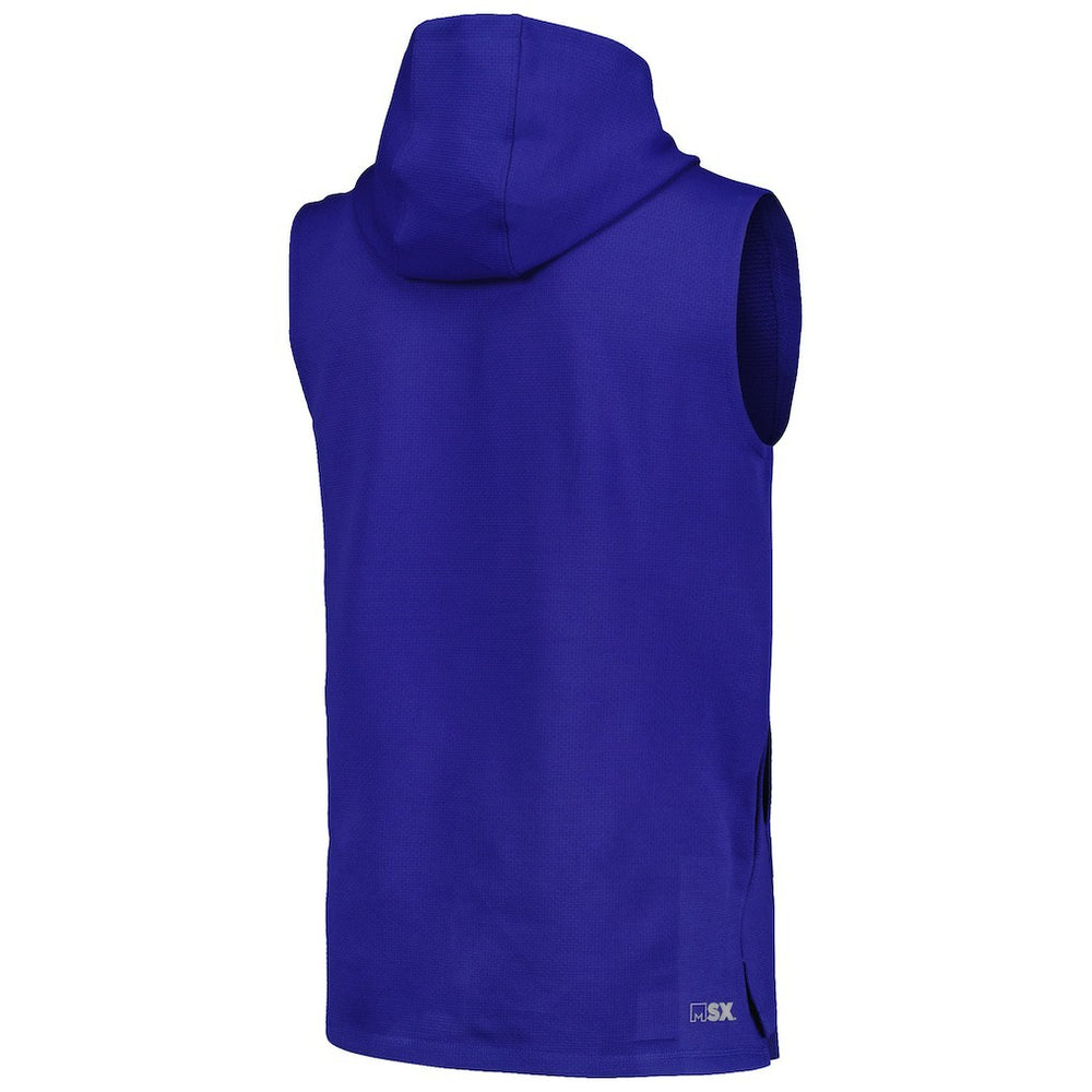 Los Angeles Rams MSX by Michael Strahan Marathon Sleeveless Pullover Hoodie | NFL Sale