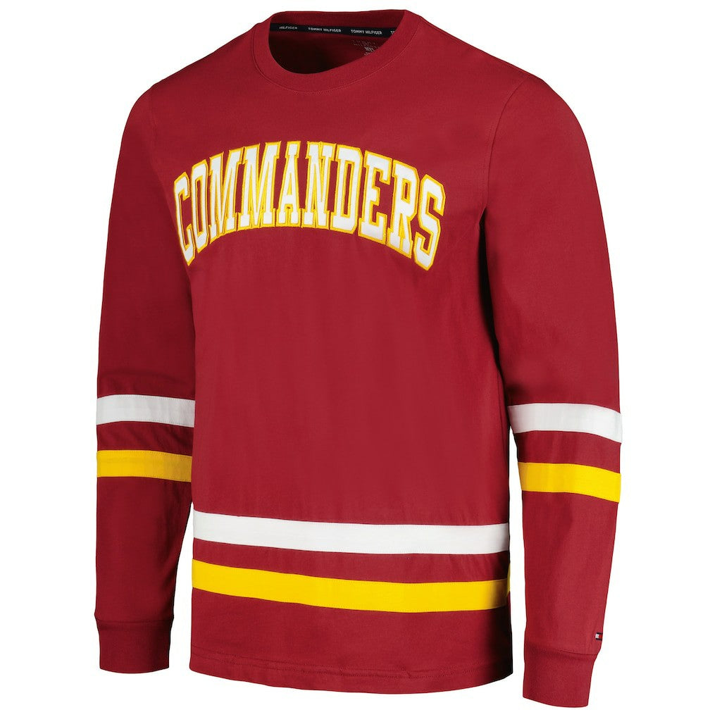 Washington Commanders Tommy Hilfiger Nolan Long Sleeve T-Shirt | NFL Discount