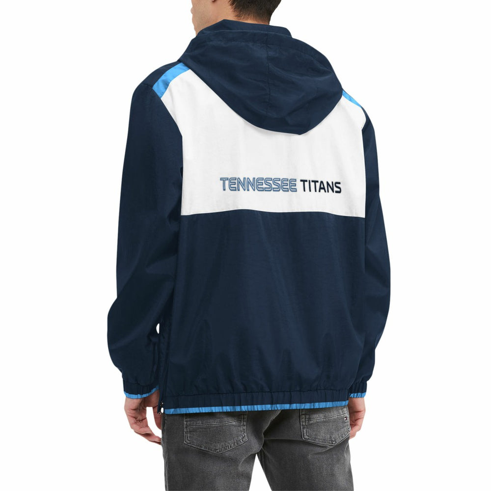 Tennessee Titans Tommy Hilfiger Carter Half-Zip Hooded Top | NFL On sale