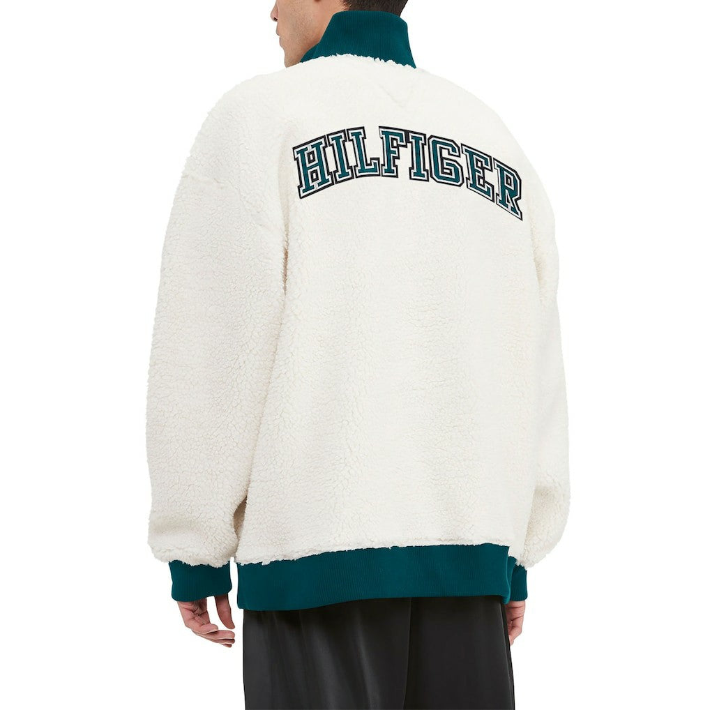 Philadelphia Eagles Tommy Hilfiger Jordan Sherpa Quarter-Zip Sweatshirt | NFL New