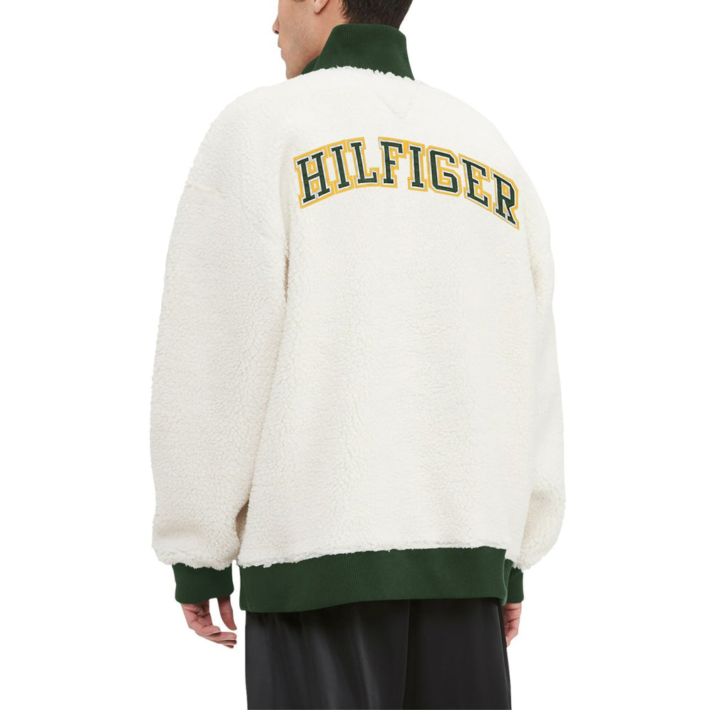 Green Bay Packers Tommy Hilfiger Jordan Sherpa Quarter-Zip Sweatshirt | NFL On sale