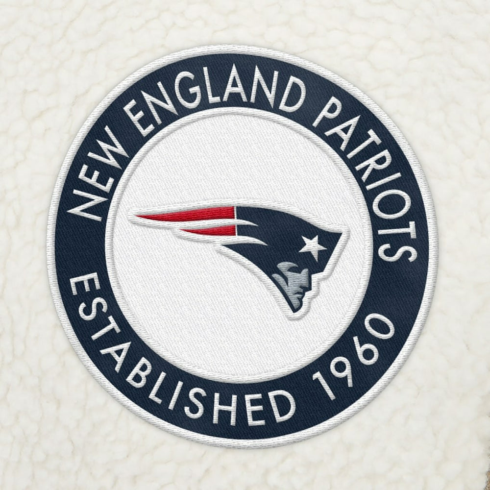 New England Patriots Tommy Hilfiger Jordan Sherpa Quarter-Zip Sweatshirt | NFL On sale