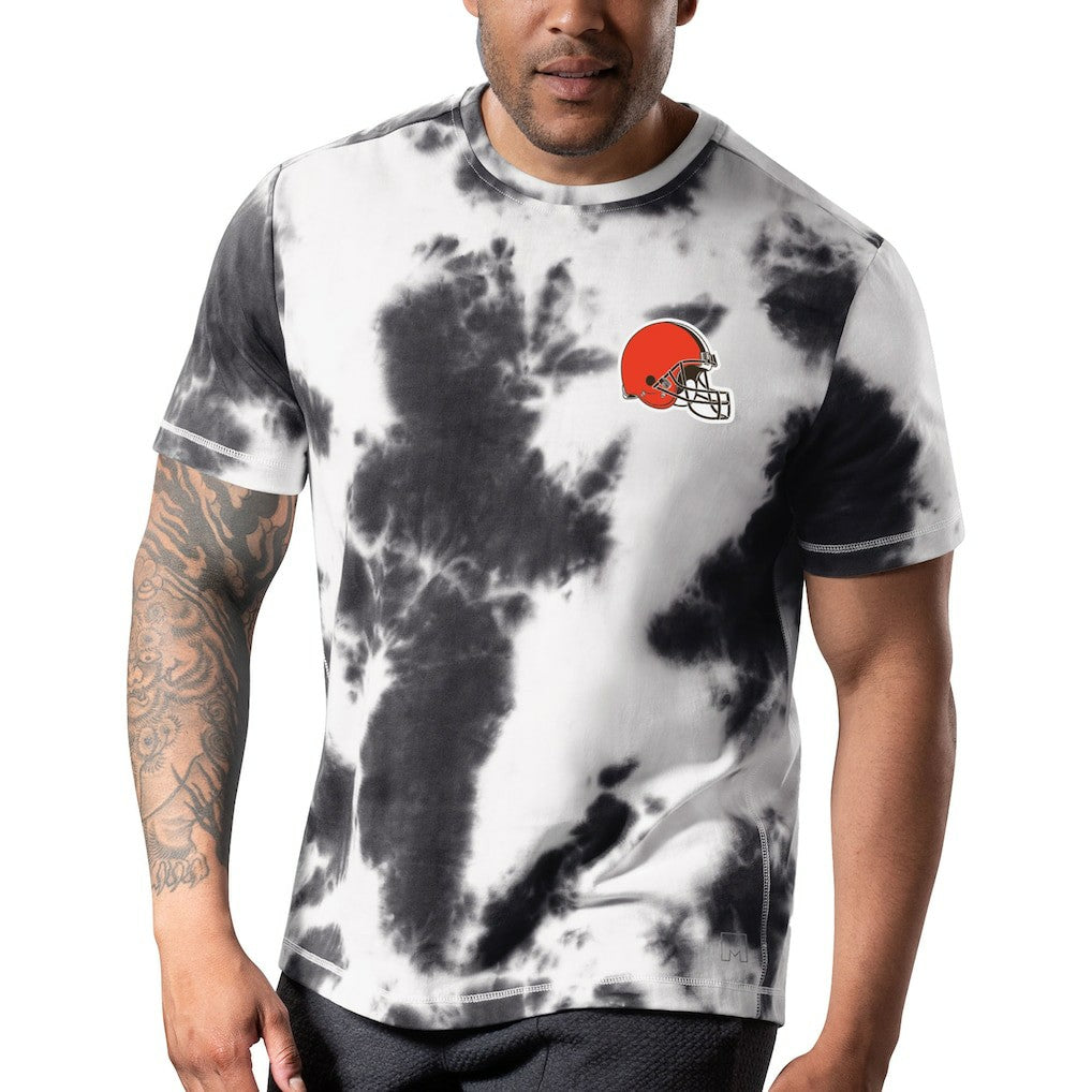 Cleveland Browns MSX by Michael Strahan Freestyle Tie-Dye T-Shirt | NFL On sale