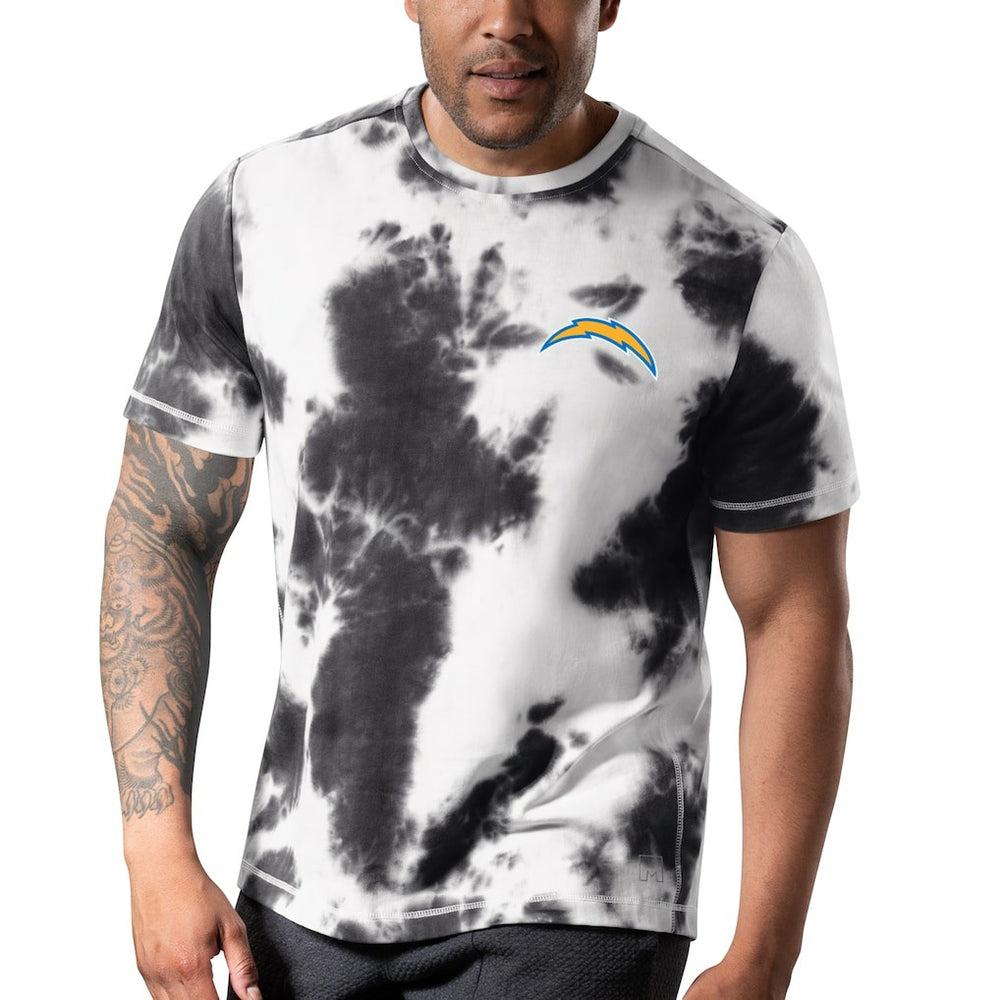 Los Angeles Chargers MSX by Michael Strahan Freestyle Tie-Dye T-Shirt | NFL On sale