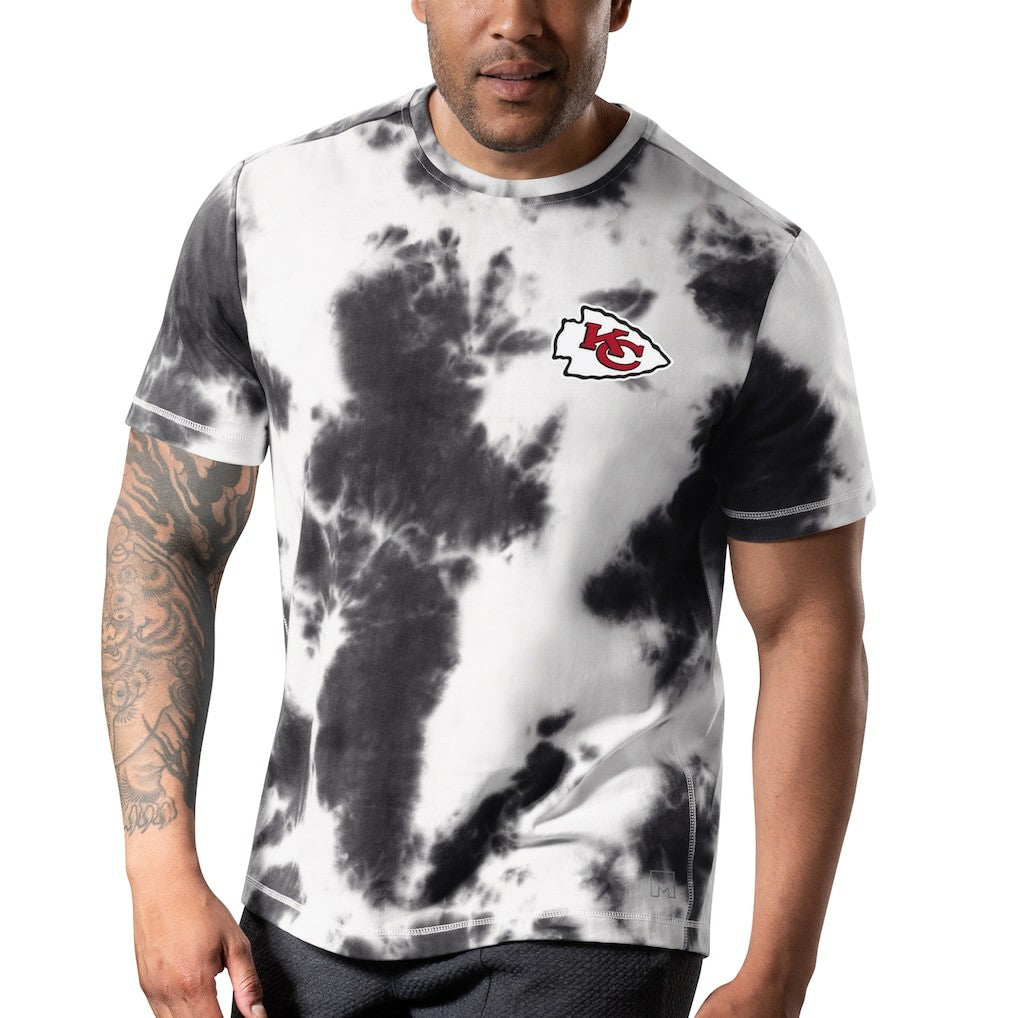 Kansas City Chiefs MSX by Michael Strahan Freestyle Tie-Dye T-Shirt | NFL On sale