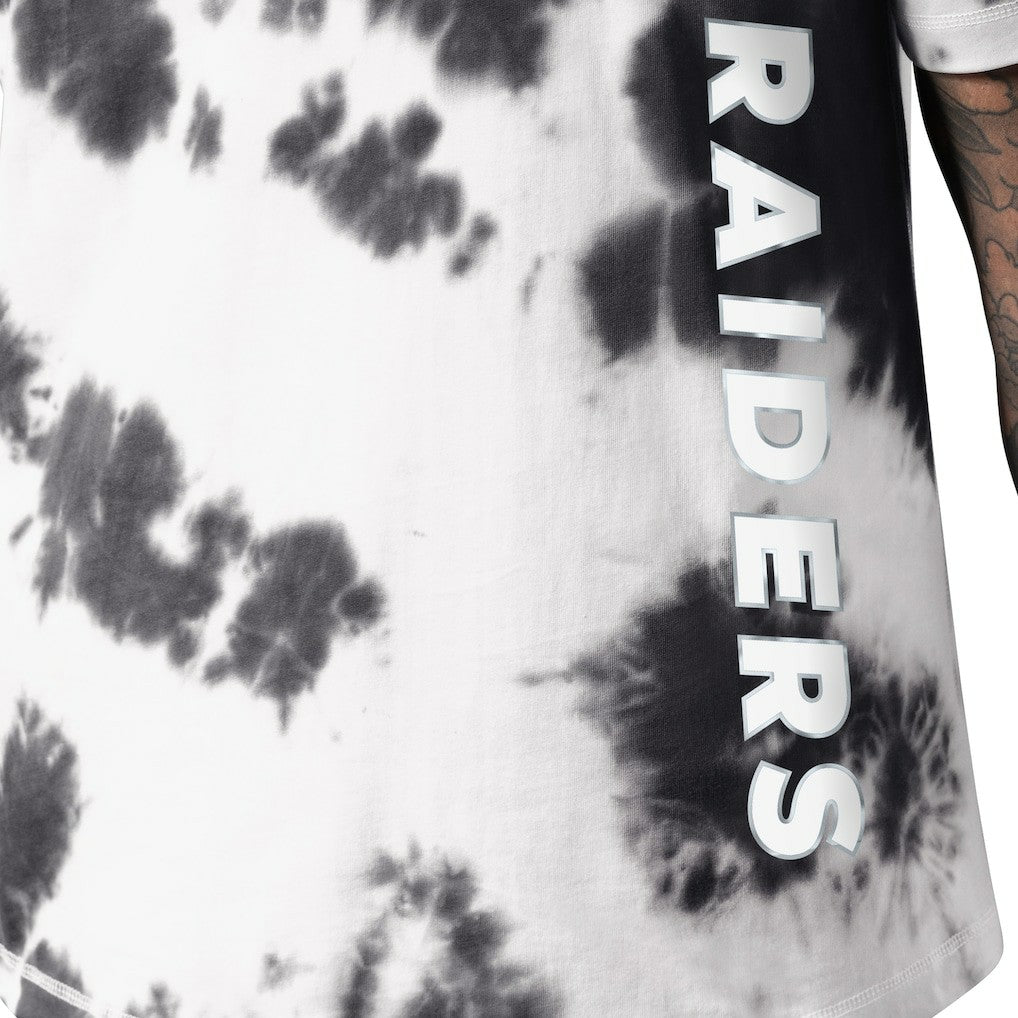 Las Vegas Raiders MSX by Michael Strahan Freestyle Tie-Dye T-Shirt | NFL Discount