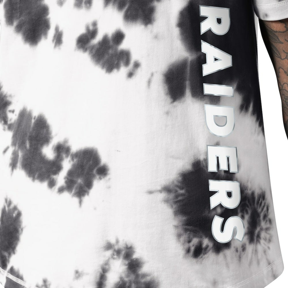 Las Vegas Raiders MSX by Michael Strahan Freestyle Tie-Dye T-Shirt | NFL Discount