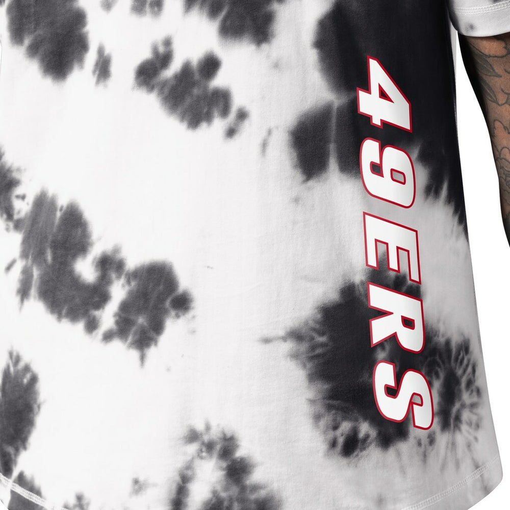 San Francisco 49ers MSX by Michael Strahan Freestyle Tie-Dye T-Shirt | NFL Outlet