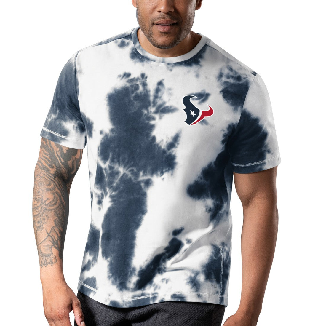 Houston Texans MSX by Michael Strahan Freestyle Tie-Dye T-Shirt | NFL Outlet