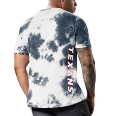 Houston Texans MSX by Michael Strahan Freestyle Tie-Dye T-Shirt | NFL Outlet