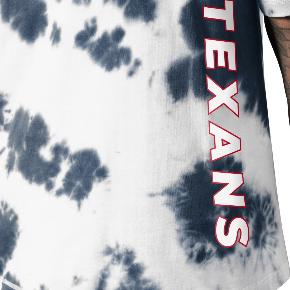 Houston Texans MSX by Michael Strahan Freestyle Tie-Dye T-Shirt | NFL Outlet