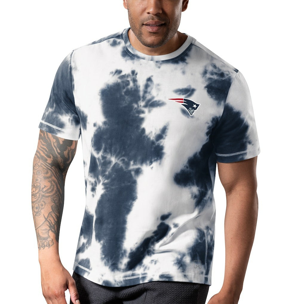 New England Patriots MSX by Michael Strahan Freestyle Tie-Dye T-Shirt | NFL Discount