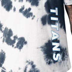 Tennessee Titans MSX by Michael Strahan Freestyle Tie-Dye T-Shirt | NFL Outlet
