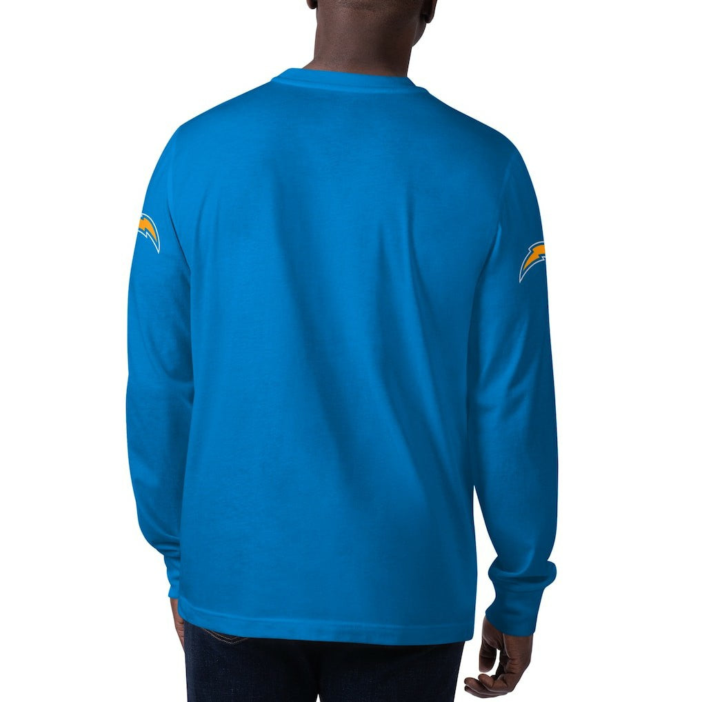 Los Angeles Chargers Starter Clutch Hit Long Sleeve T-Shirt | NFL Sale