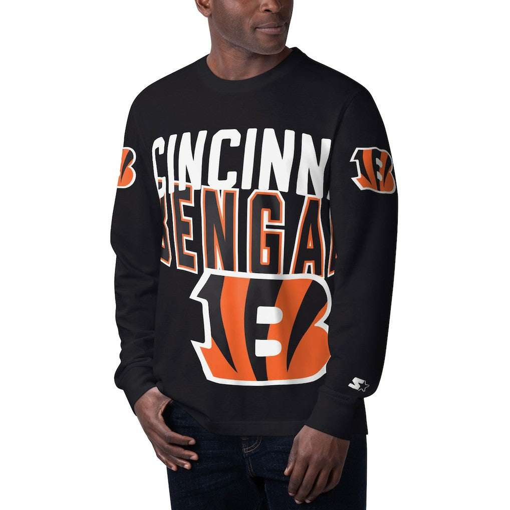 Cincinnati Bengals Starter Clutch Hit Long Sleeve T-Shirt | NFL Online
