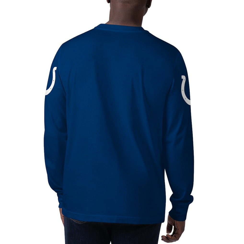 Indianapolis Colts Starter Clutch Hit Long Sleeve T-Shirt | NFL Near me