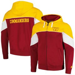 Washington Commanders Starter Running Back Full-Zip Hoodie | NFL Discount