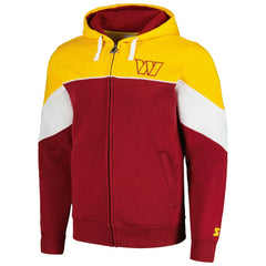 Washington Commanders Starter Running Back Full-Zip Hoodie | NFL Discount