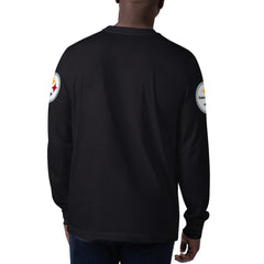 Pittsburgh Steelers Starter Clutch Hit Long Sleeve T-Shirt | NFL On sale