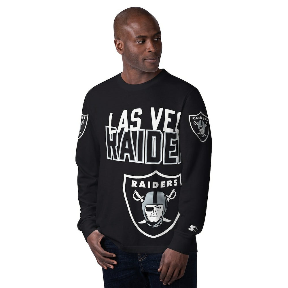 Las Vegas Raiders Starter Clutch Hit Long Sleeve T-Shirt | NFL Near me