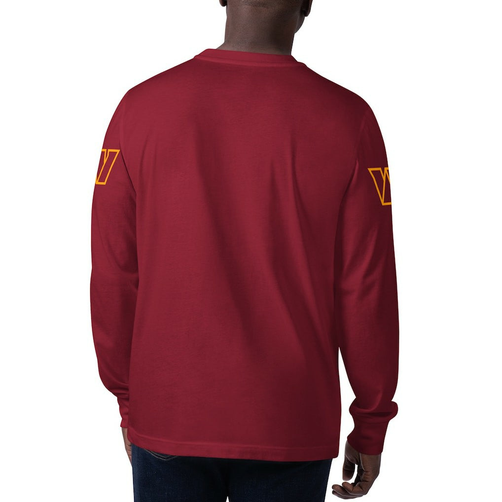 Washington Commanders Starter Clutch Hit Long Sleeve T-Shirt | NFL Online