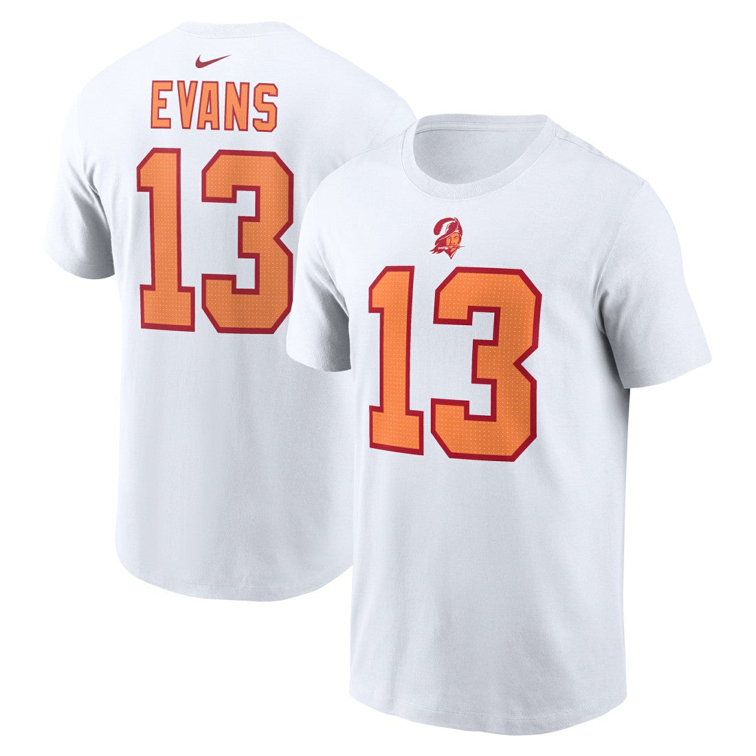 Tampa Bay Buccaneers Mike Evans '76  50th Season Name & Number T-Shirt | NFL Online