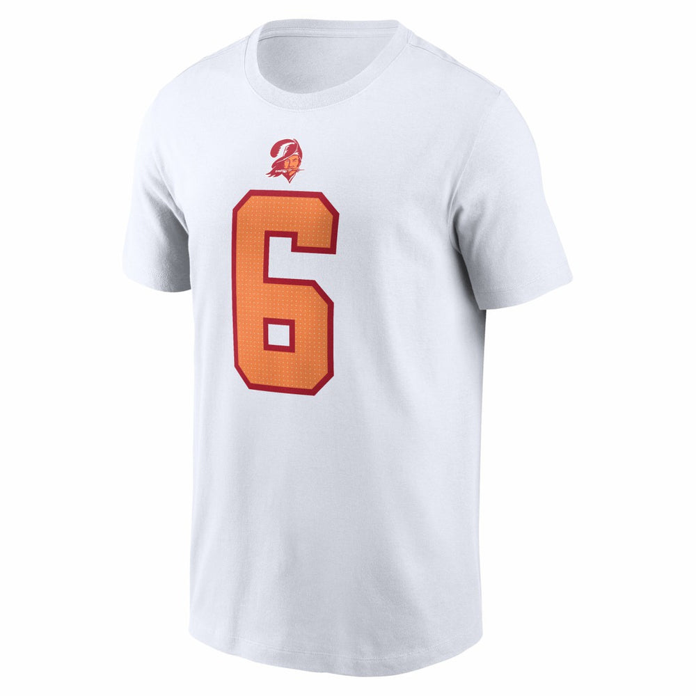 Tampa Bay Buccaneers Baker Mayfield '76  50th Season Name & Number T-Shirt | NFL On sale