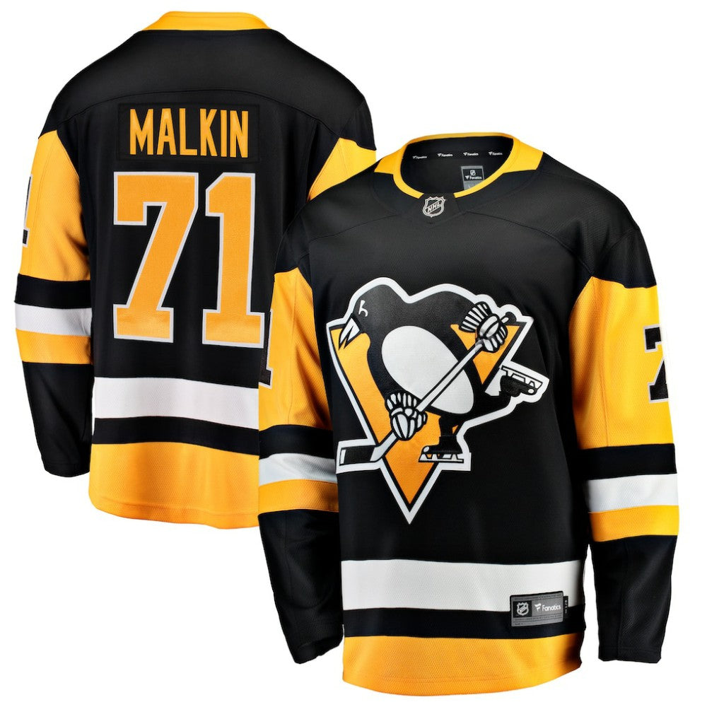 Evgeni Malkin Pittsburgh Penguins Fanatics Home Breakaway Jersey -  NHL Jerseys
