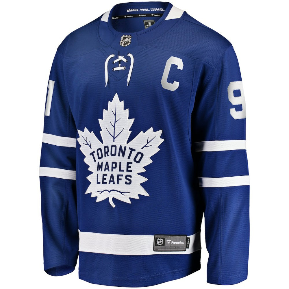 John Tavares Toronto Maple Leafs Fanatics Captain Patch Home Breakaway Jersey -  NHL Jerseys