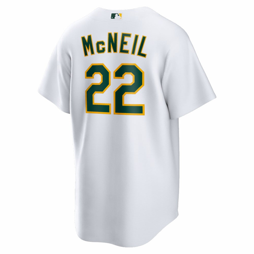 Jeff McNeil Athletics Nike Home Replica Jersey - MLB Jerseys