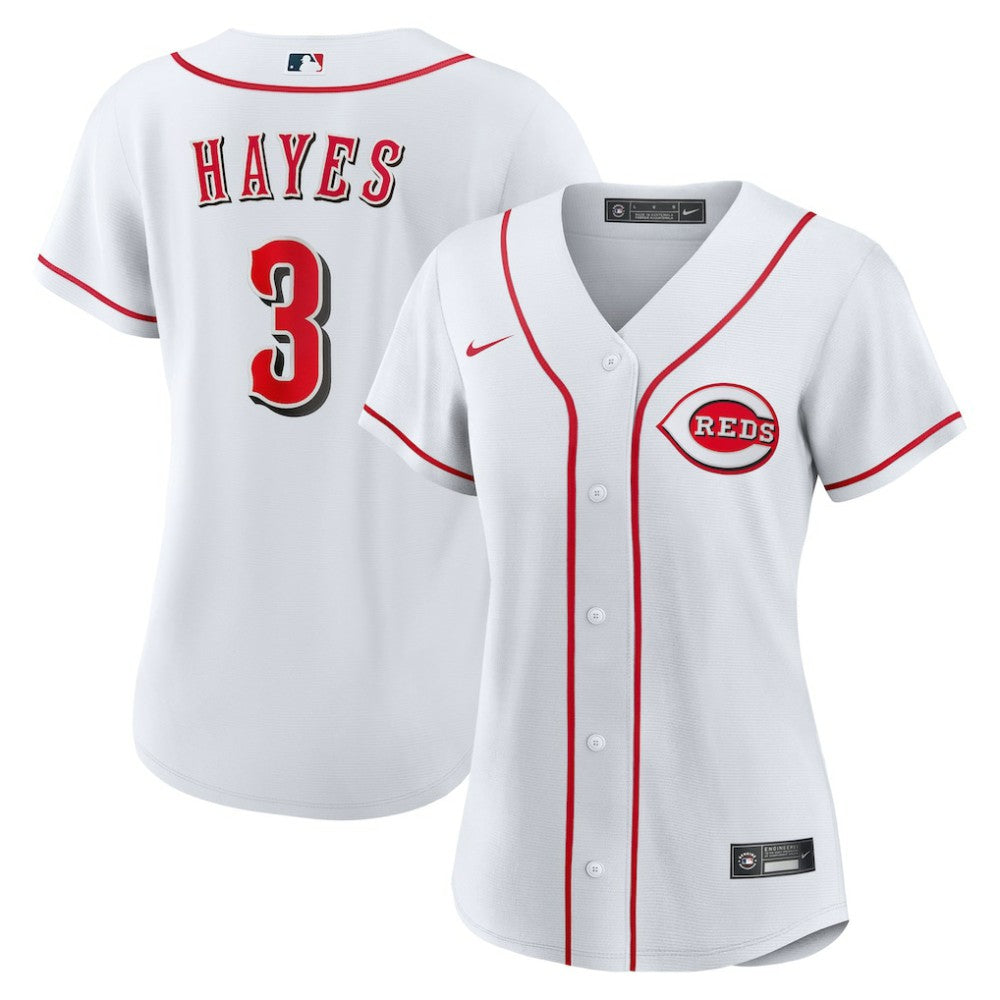 Ke'Bryan Hayes Cincinnati Reds Nike Women's Home Replica Jersey - MLB Jerseys