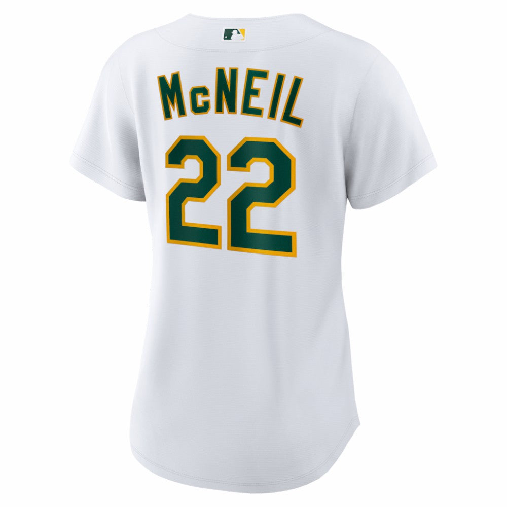 Jeff McNeil Athletics Nike Women's Home Replica Jersey - MLB Jerseys