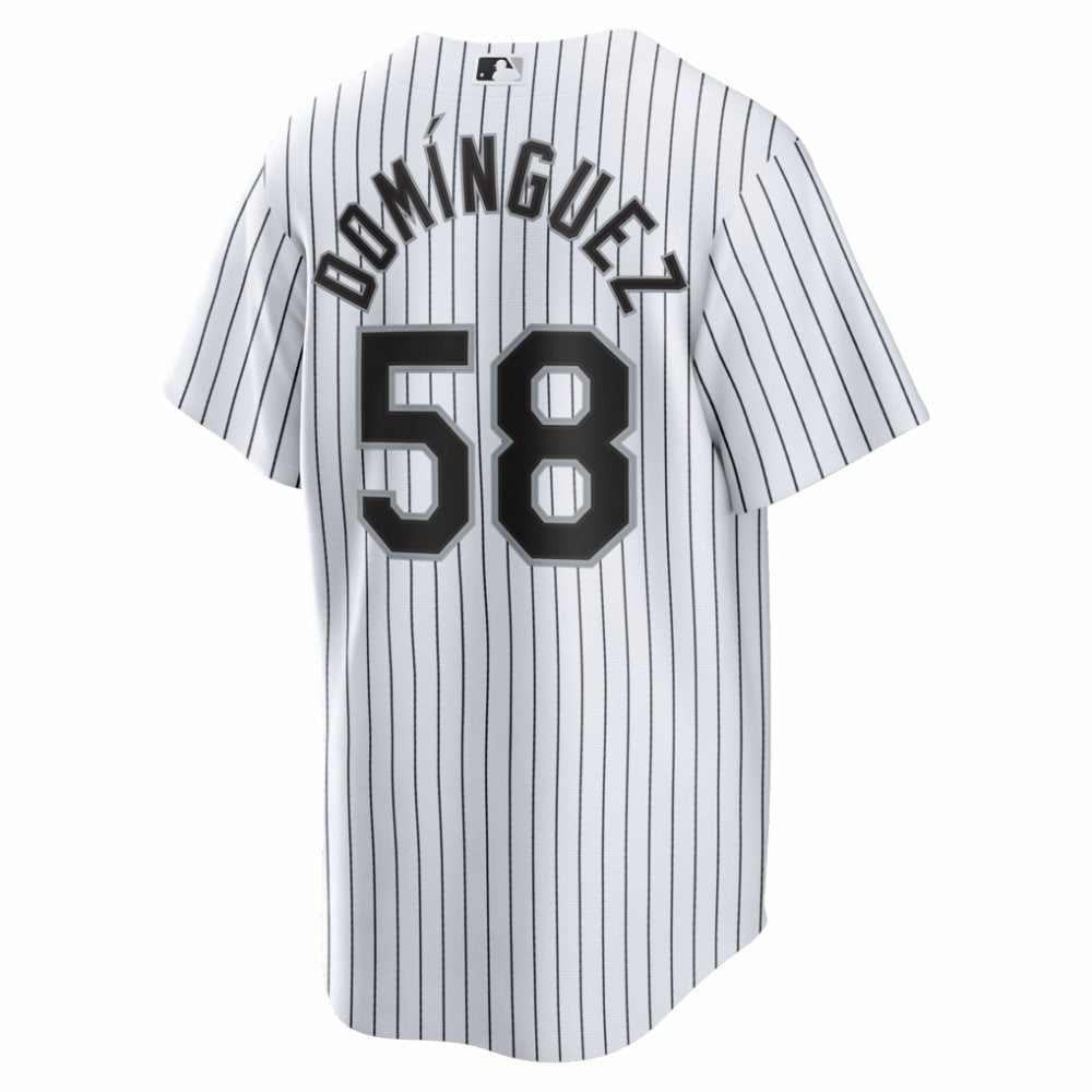 Seranthony Domínguez Chicago White Sox Nike Home Replica Jersey - MLB Jerseys