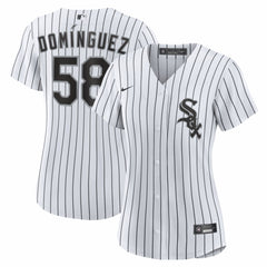 Seranthony Domínguez Chicago White Sox Nike Women's Home Replica Jersey - MLB Jerseys