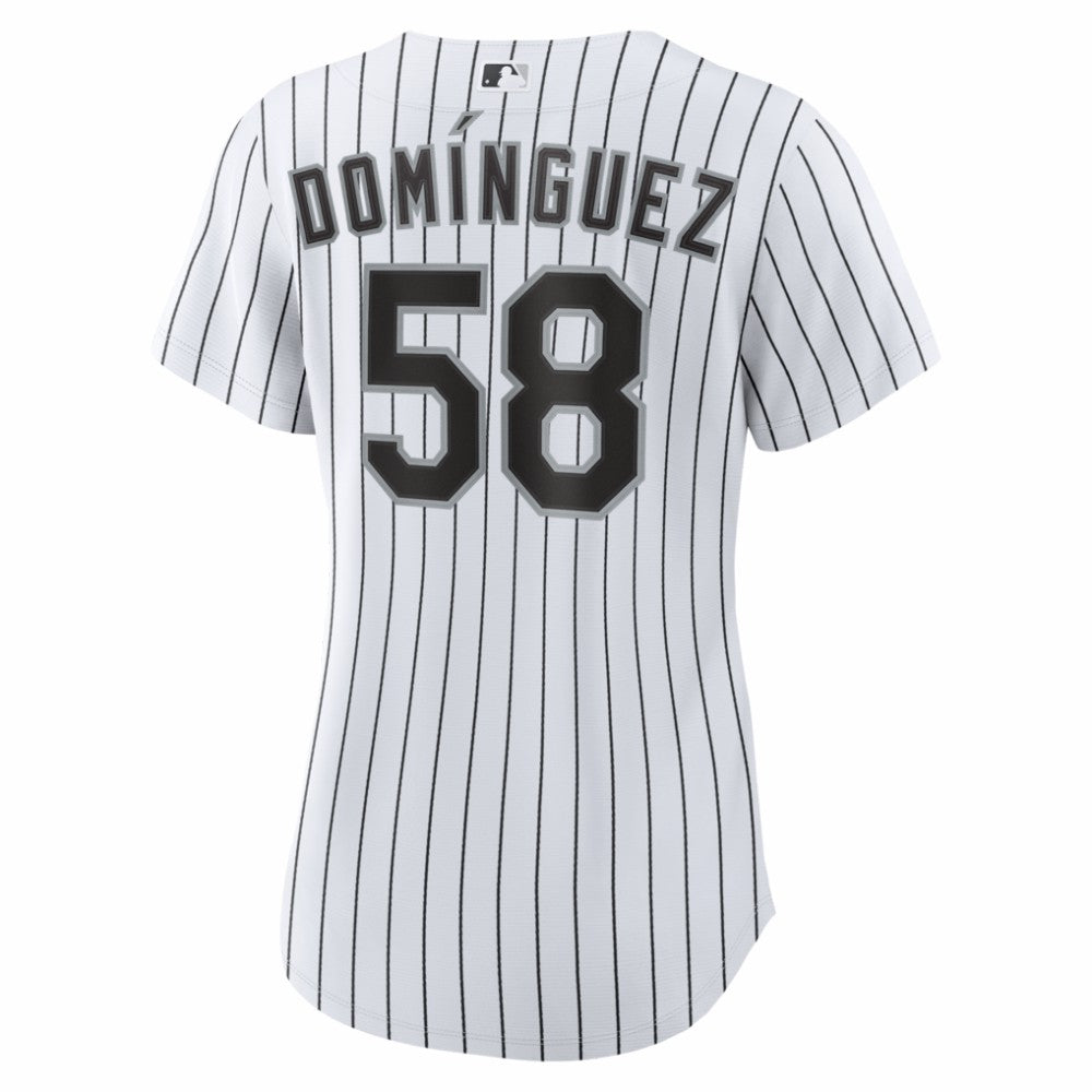 Seranthony Domínguez Chicago White Sox Nike Women's Home Replica Jersey - MLB Jerseys