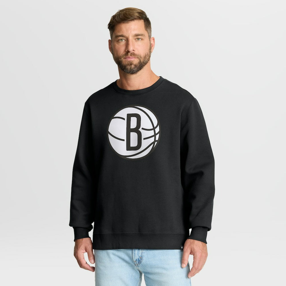 Black Brooklyn Nets Essential Legacy Sweatshirt | NBA