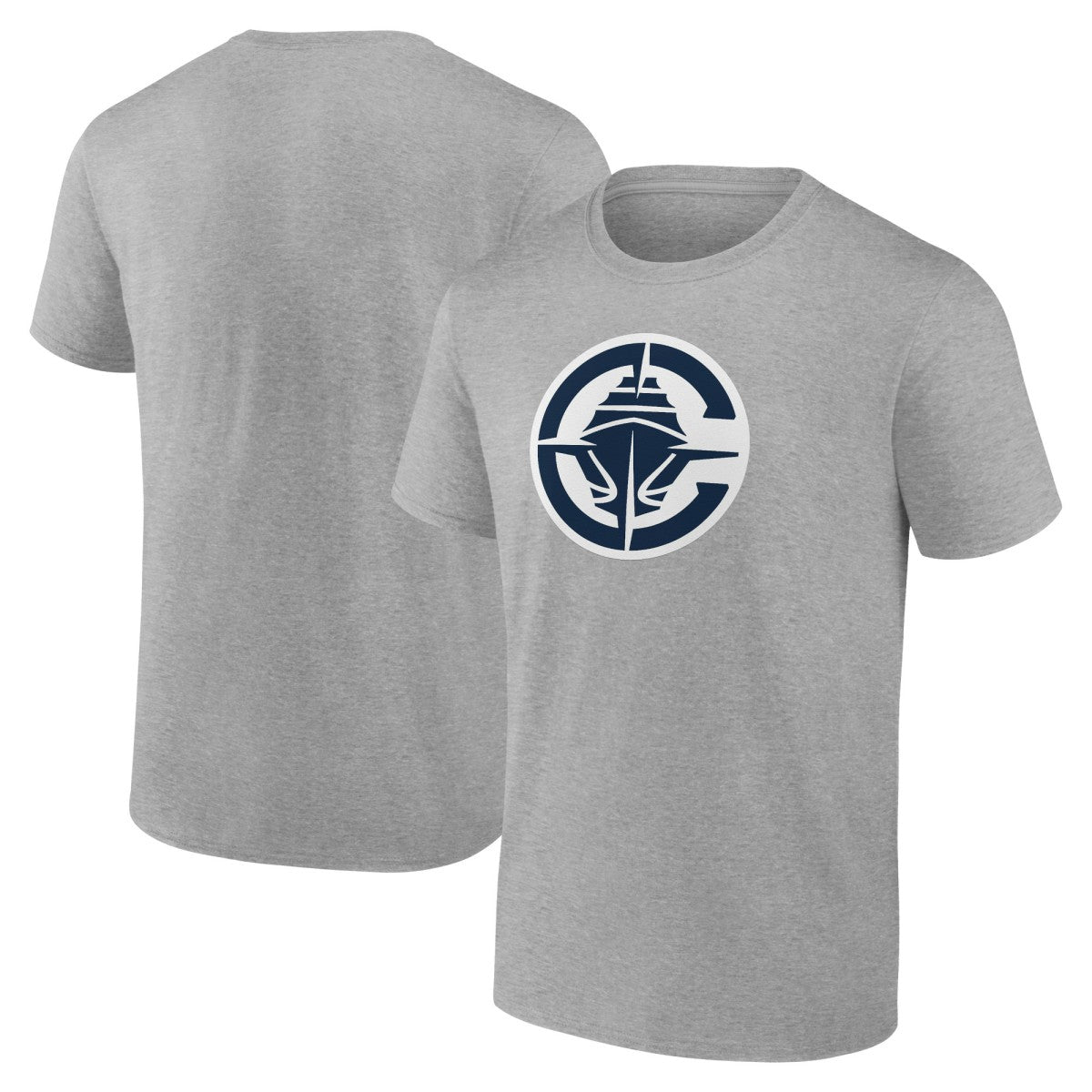 Heather Gray LA Clippers Primary Logo T-Shirt | NBA